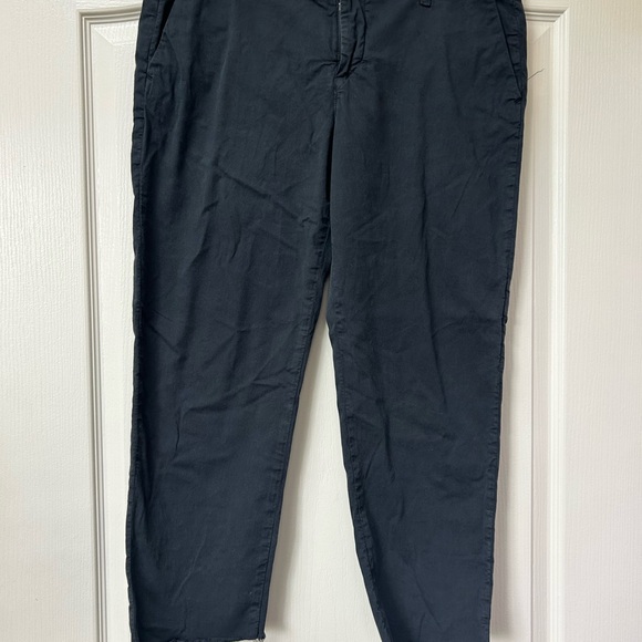 Frank & Eileen Wicklow Black Straight Leg Pants
